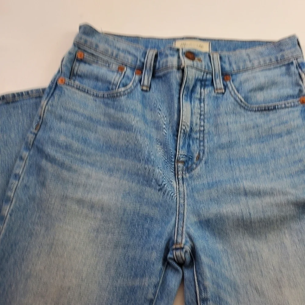 Madewell Women Jean Slim-Denim‎ Boot Size 26